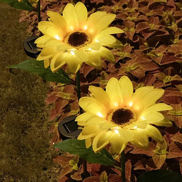 Solar Sunflower Lamp (Random Colors)