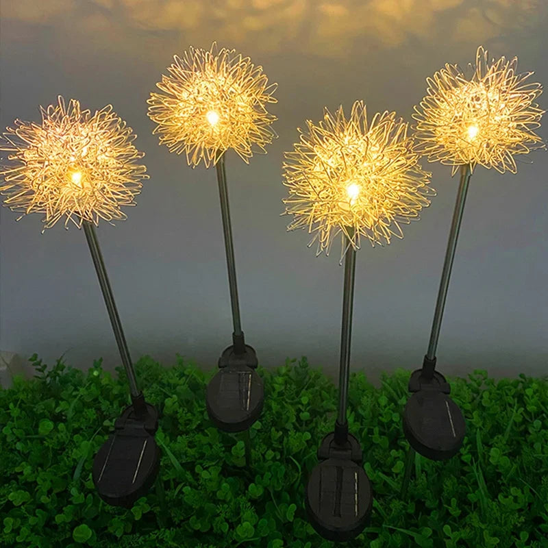 Solar 10CM dandelion lamp (Random Colors)