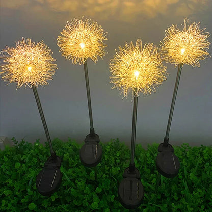 Solar 10CM dandelion lamp (Random Colors)