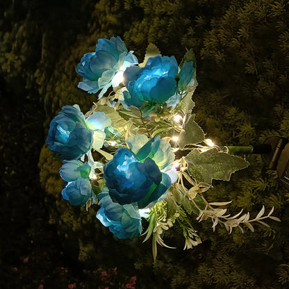 Solar three headed rose (Random Colors)