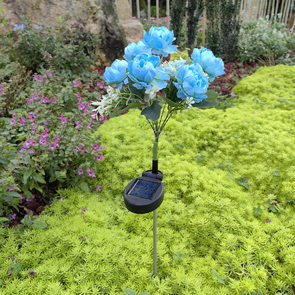 Solar three headed rose (Random Colors)